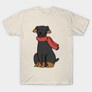 Scarf Dog T-Shirt